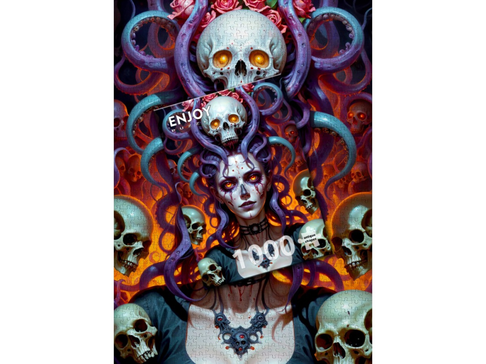 Puzzle 1000 piese Enjoy – Dark Witch [4]