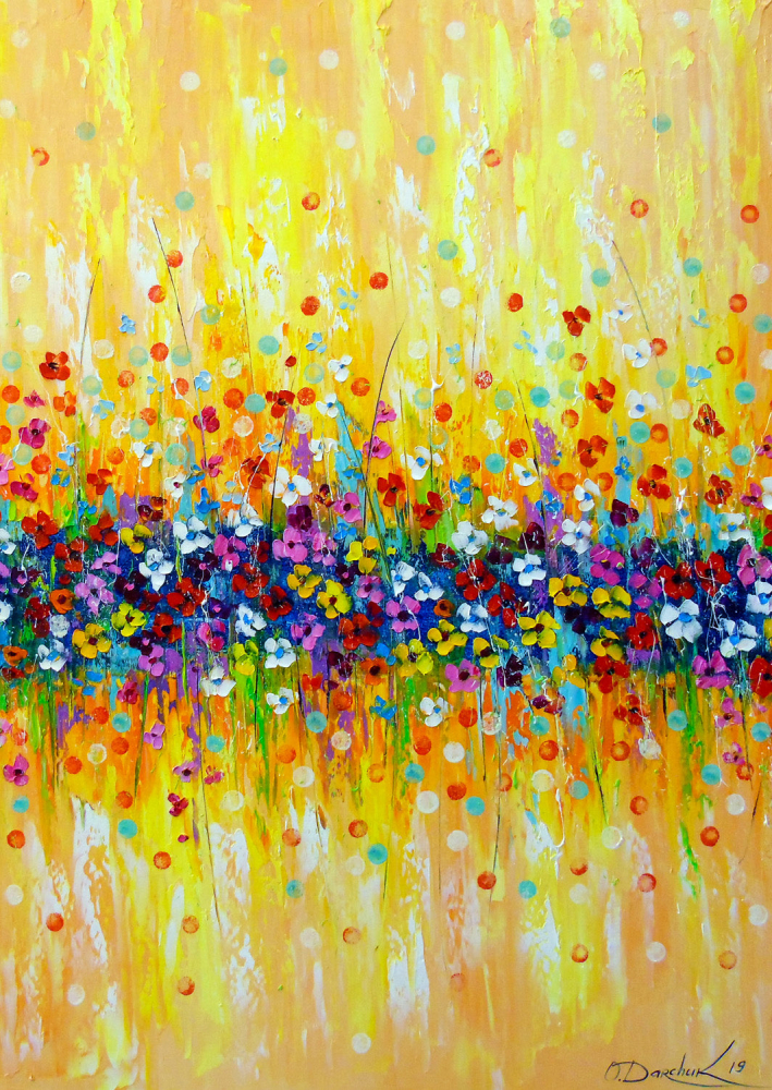 Puzzle 1000 piese Enjoy – Delicate Abstraction in Colors [2]