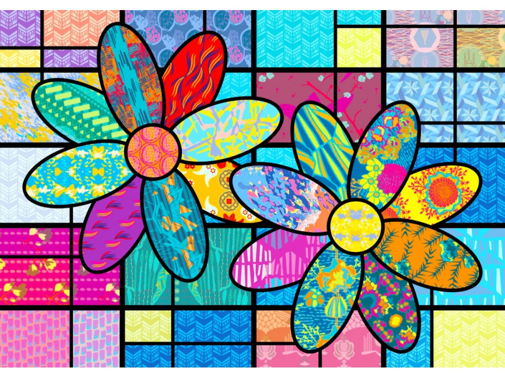 Puzzle 1000 piese Enjoy – Designer Patterns 3 [2]