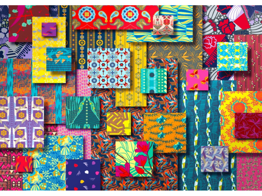 Puzzle 1000 piese Enjoy – Designer Patterns 4 [2]