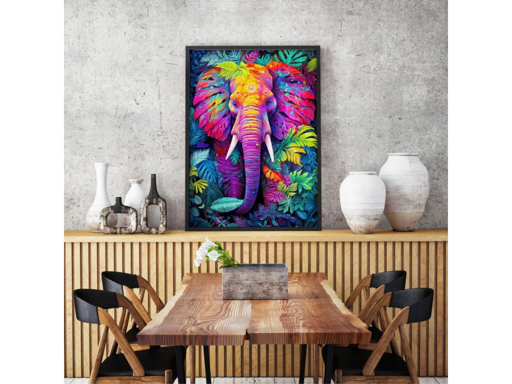Puzzle 1000 piese Enjoy – Disguised Elephant [6]