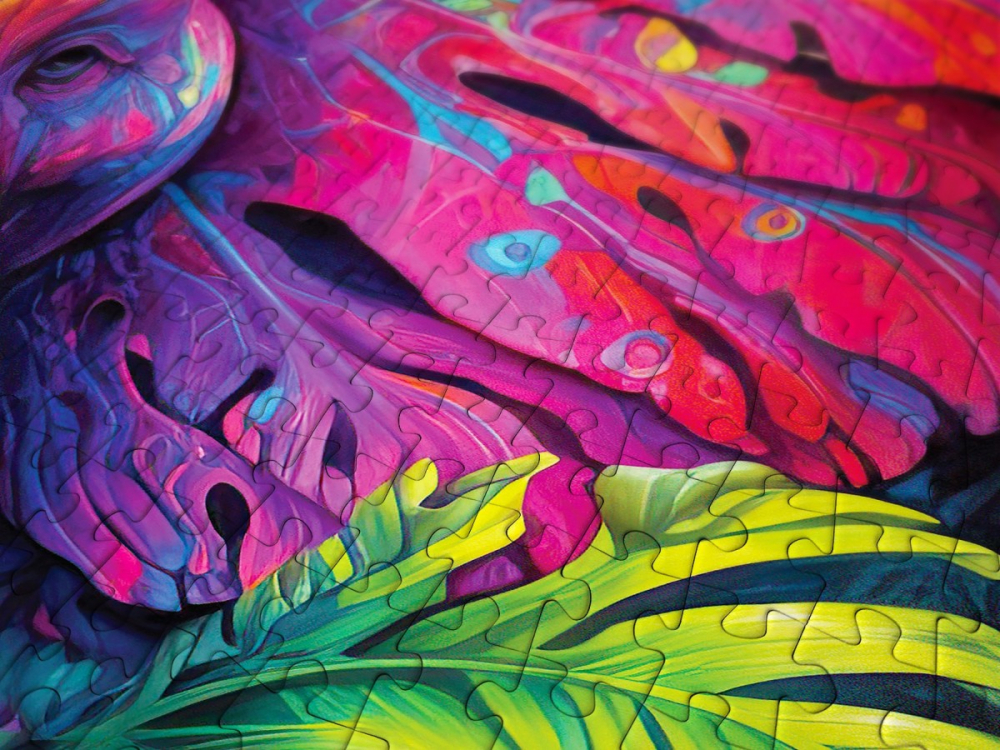 Puzzle 1000 piese Enjoy – Disguised Elephant [5]