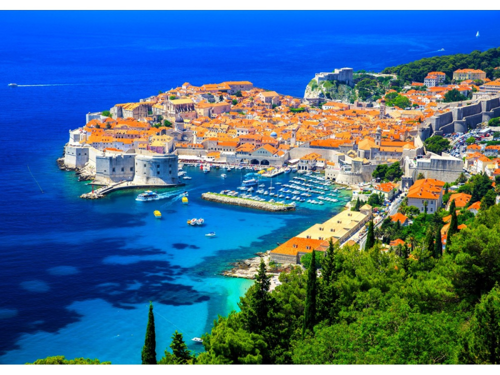 Puzzle 1000 piese Enjoy – Dubrovnik Old Town, Croatia [2]