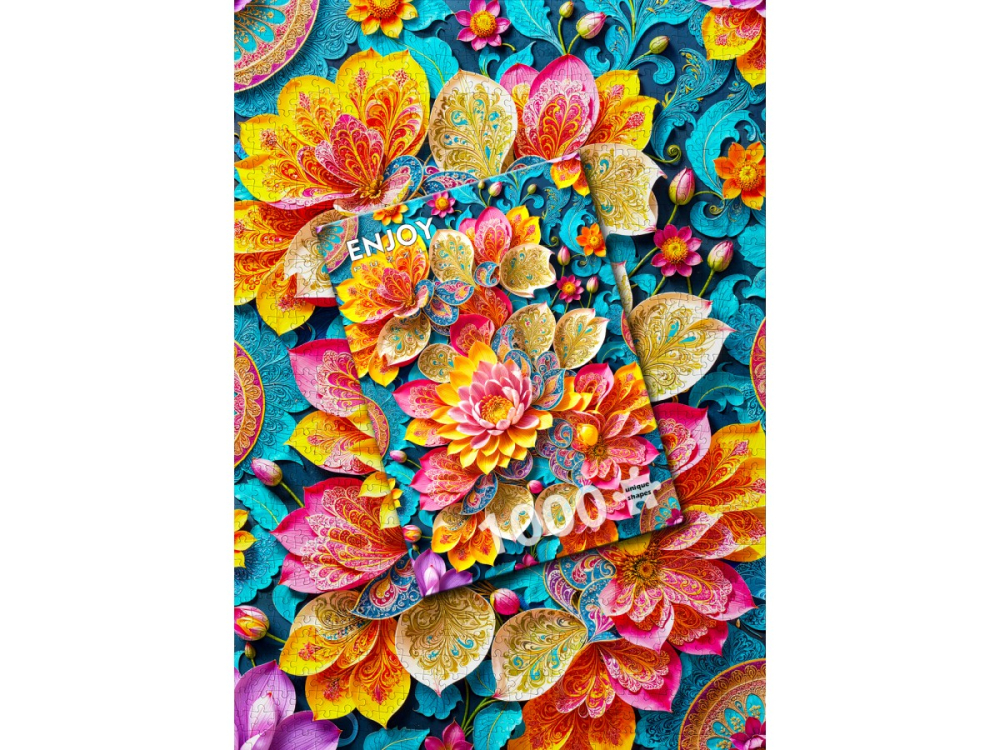 Puzzle 1000 piese Enjoy – Elegant Waterlilies [4]