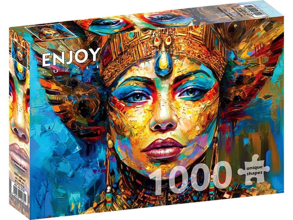 Puzzle 1000 piese Enjoy – Empress of Colors [1]