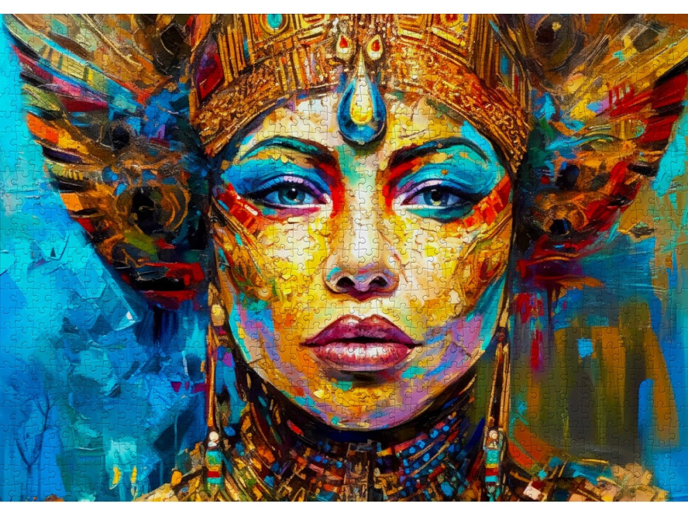 Puzzle 1000 piese Enjoy – Empress of Colors [2]