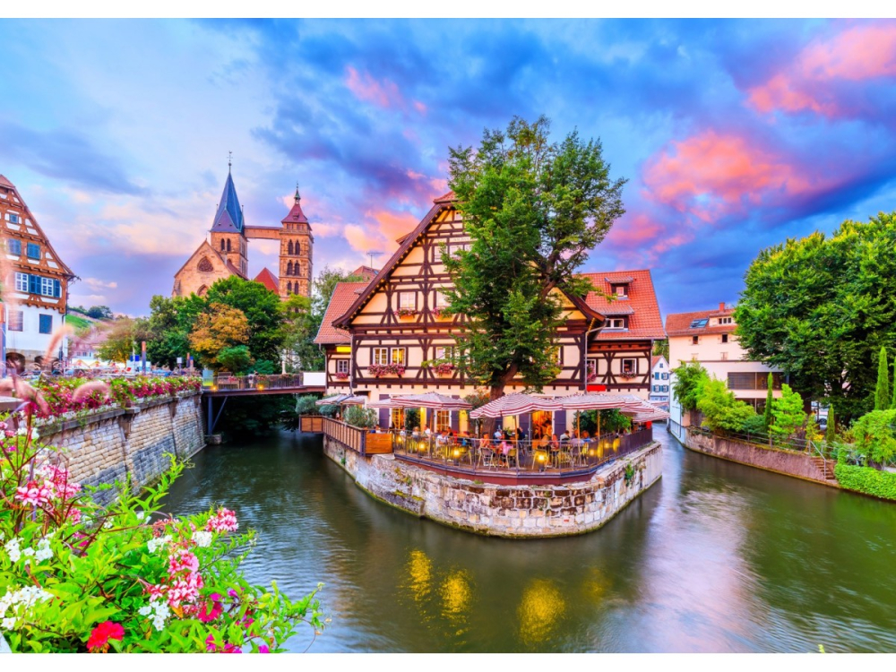 Puzzle 1000 piese Enjoy – Esslingen am Neckar, Germany [2]