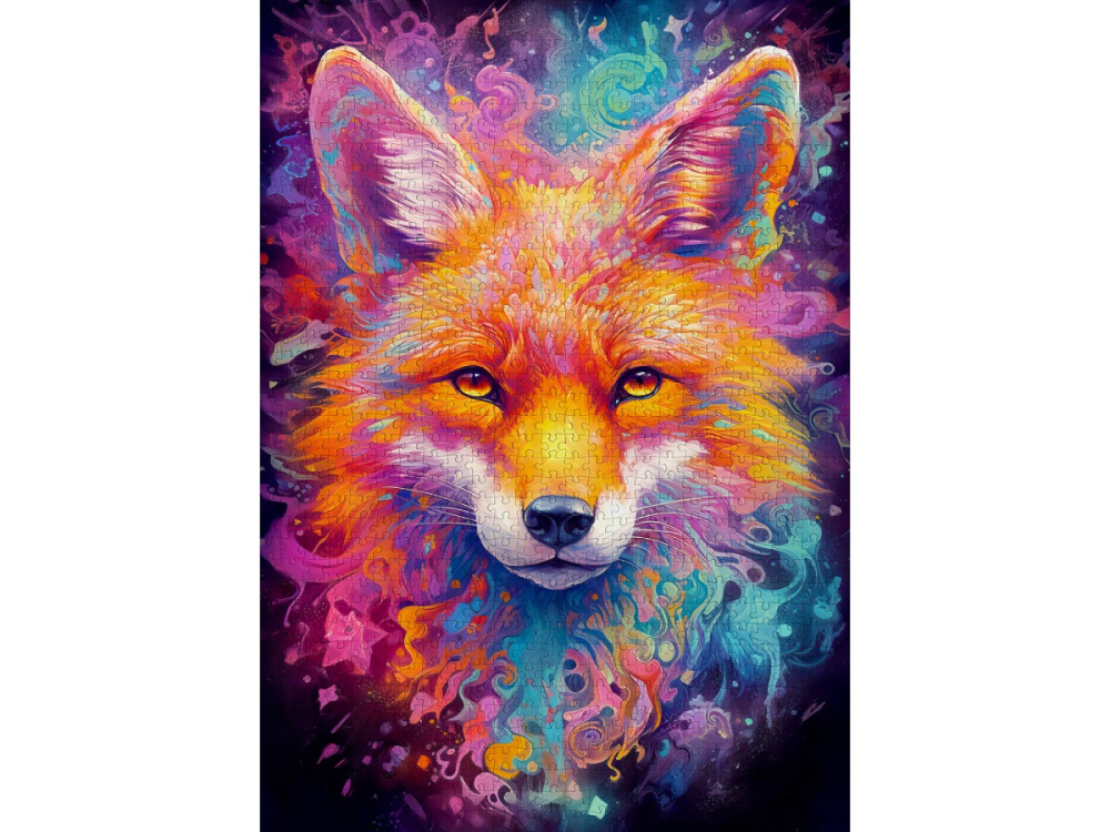 Puzzle 1000 piese Enjoy – Fiery Fox [2]