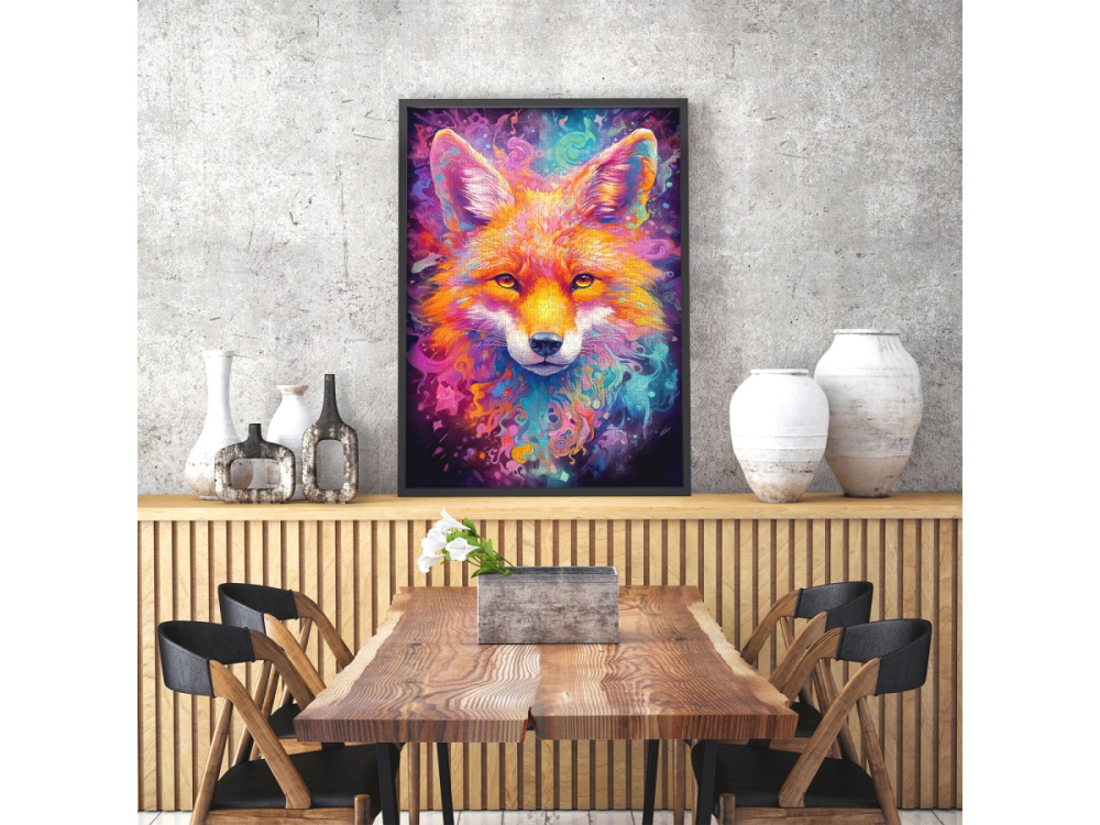 Puzzle 1000 piese Enjoy – Fiery Fox [6]