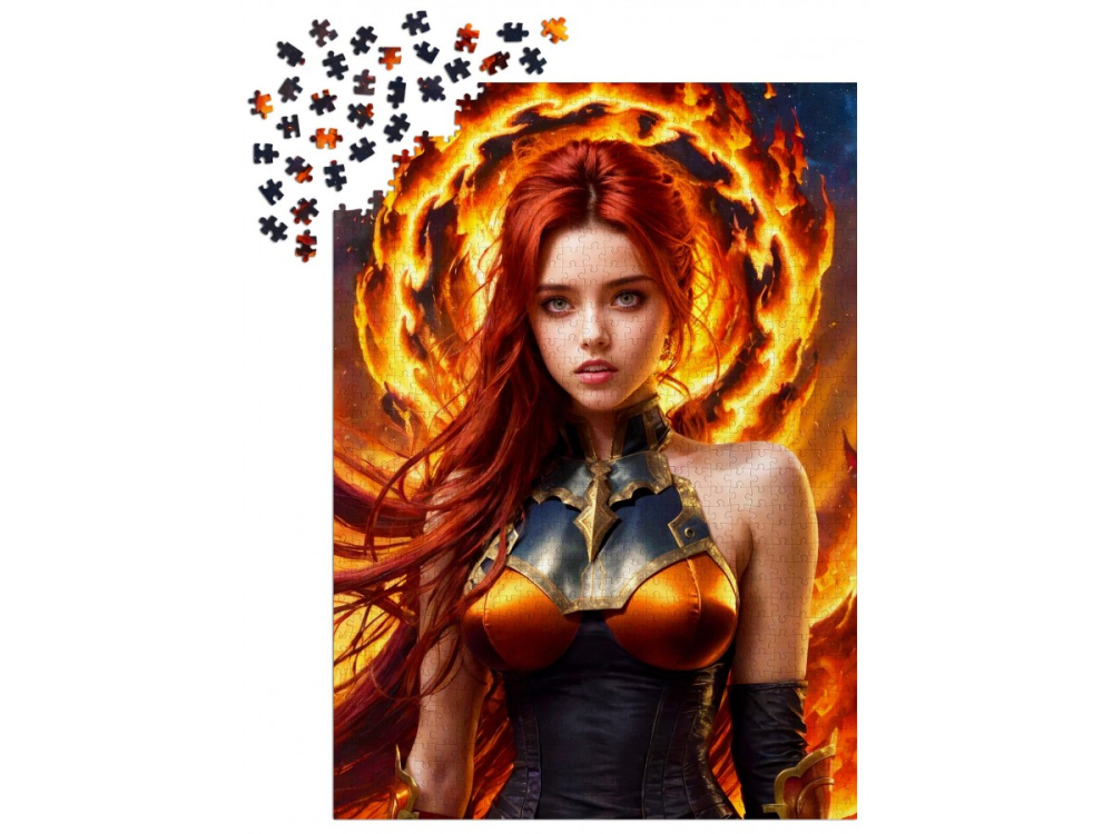 Puzzle 1000 piese Enjoy – Fire Element [3]