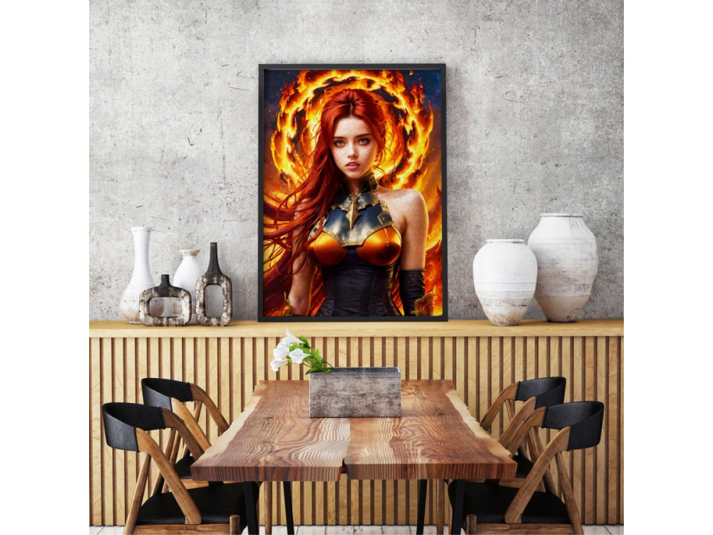 Puzzle 1000 piese Enjoy – Fire Element [6]