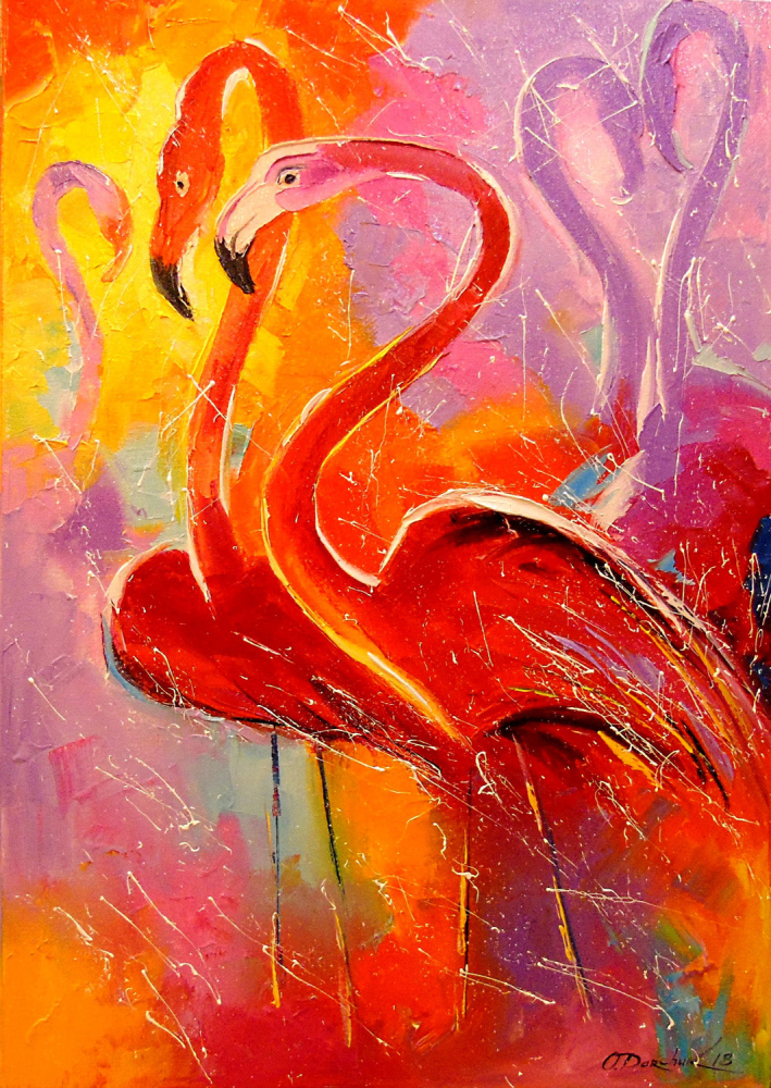 Puzzle 1000 piese Enjoy – Flamingo [2]