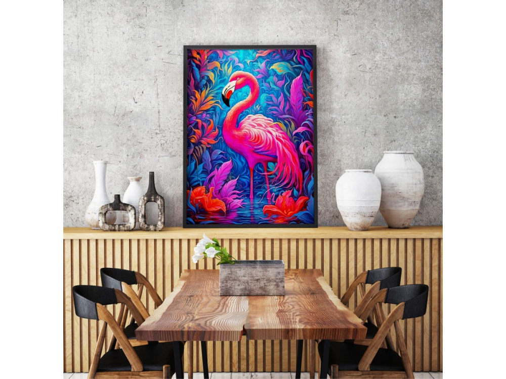 Puzzle 1000 piese Enjoy – Flamingo Miracle [6]