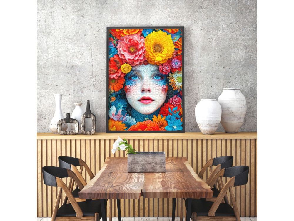 Puzzle 1000 piese Enjoy – Floral Grasp [6]