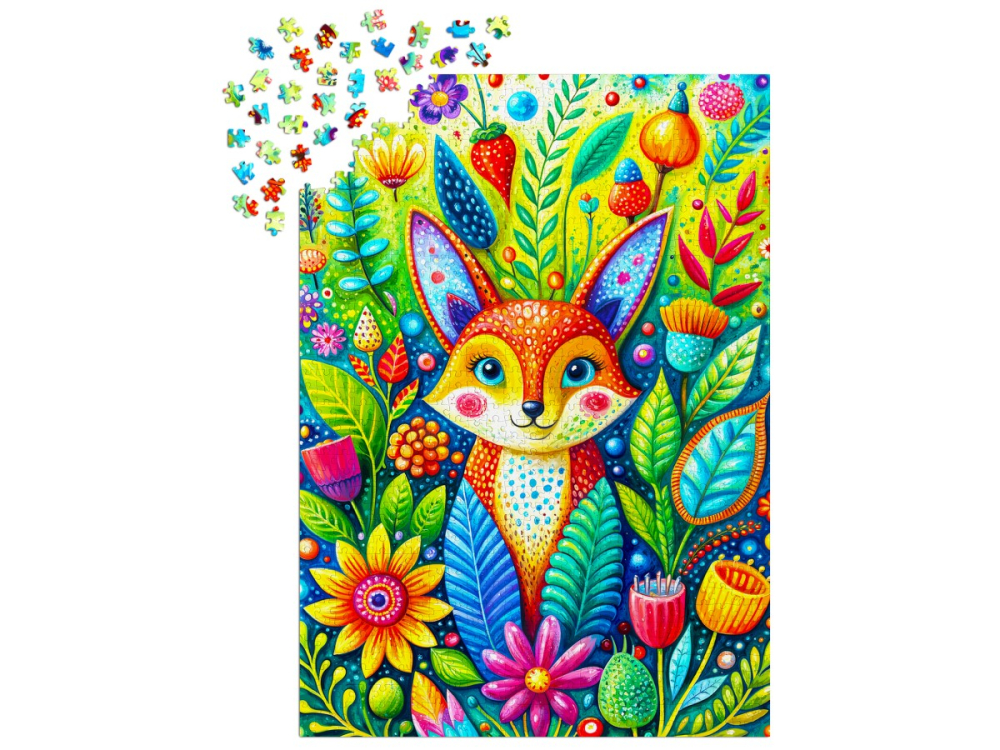 Puzzle 1000 piese Enjoy – Garden’s Guest [3]