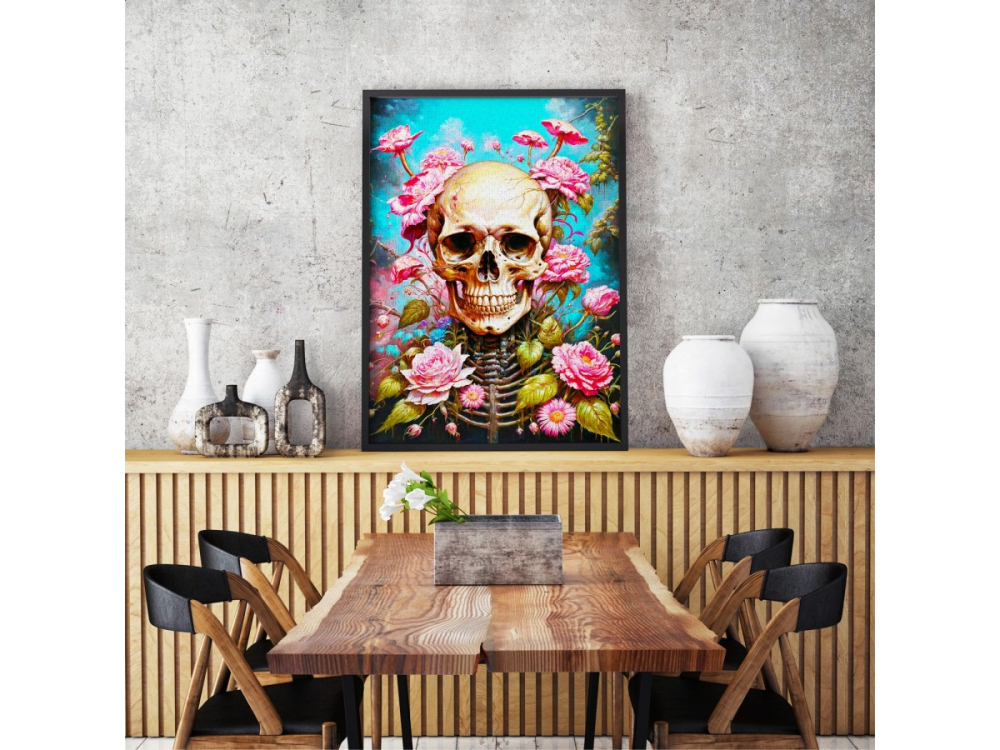 Puzzle 1000 piese Enjoy – Garden Skeleton [6]