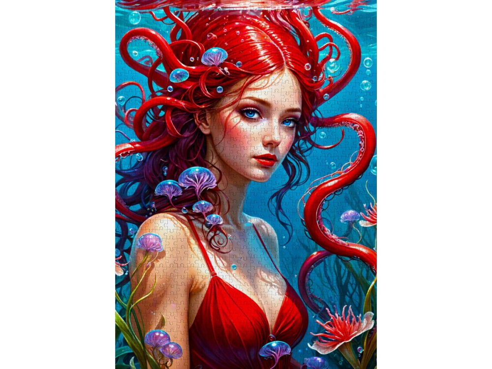 Puzzle 1000 piese Enjoy – Ginger Mermaid [2]