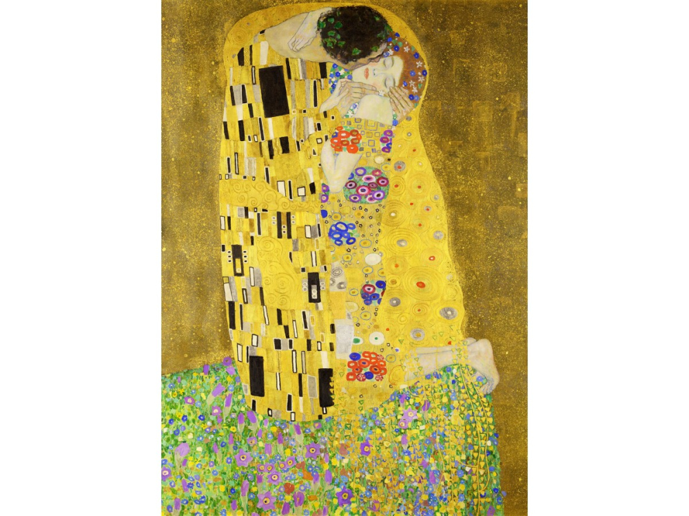 Puzzle 1000 piese Enjoy – Gustav Klimt: The Kiss [2]