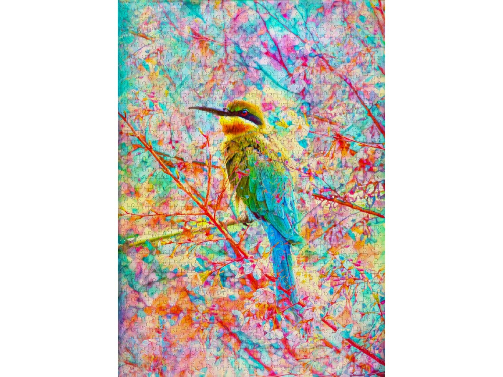 Puzzle 1000 piese Enjoy – Happy Bird [2]