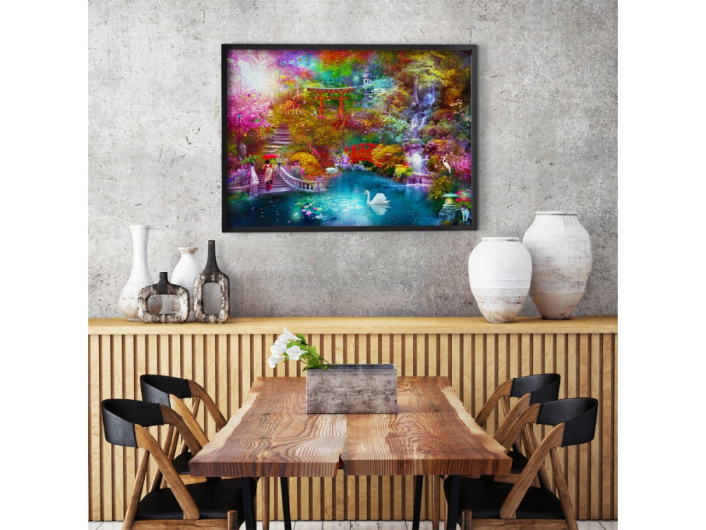 Puzzle 1000 piese Enjoy – Japanese Garden [6]