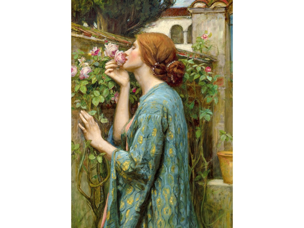 Puzzle 1000 piese Enjoy – John William Waterhouse: The Soul of the Rose [2]