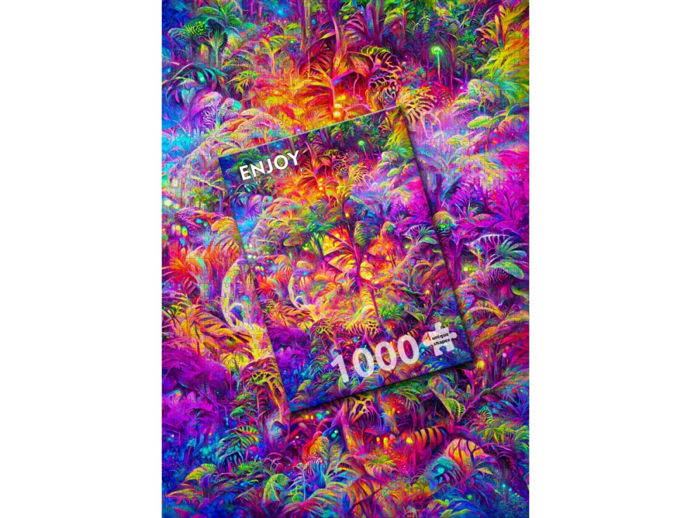 Puzzle 1000 piese Enjoy – Jungle Tapestry [4]