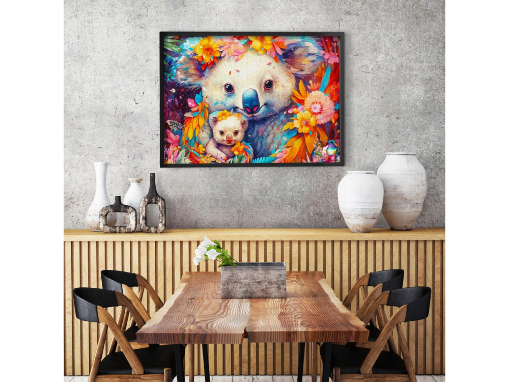 Puzzle 1000 piese Enjoy – Koala Kuddles [6]