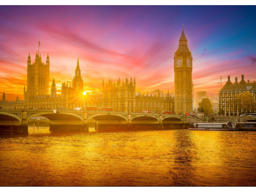 Puzzle 1000 piese Enjoy – London on Fire [2]