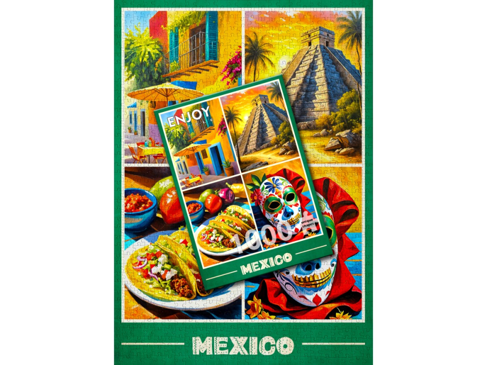Puzzle 1000 piese Enjoy – Mexico [4]