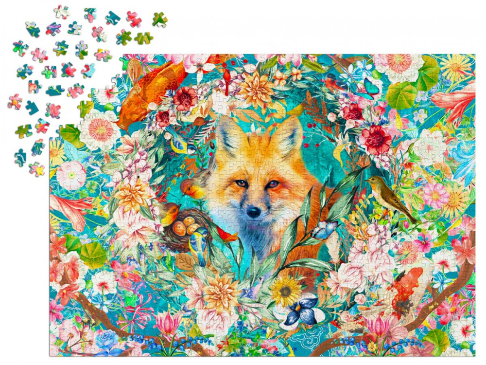 Puzzle 1000 piese Enjoy – Miss Foxy [3]