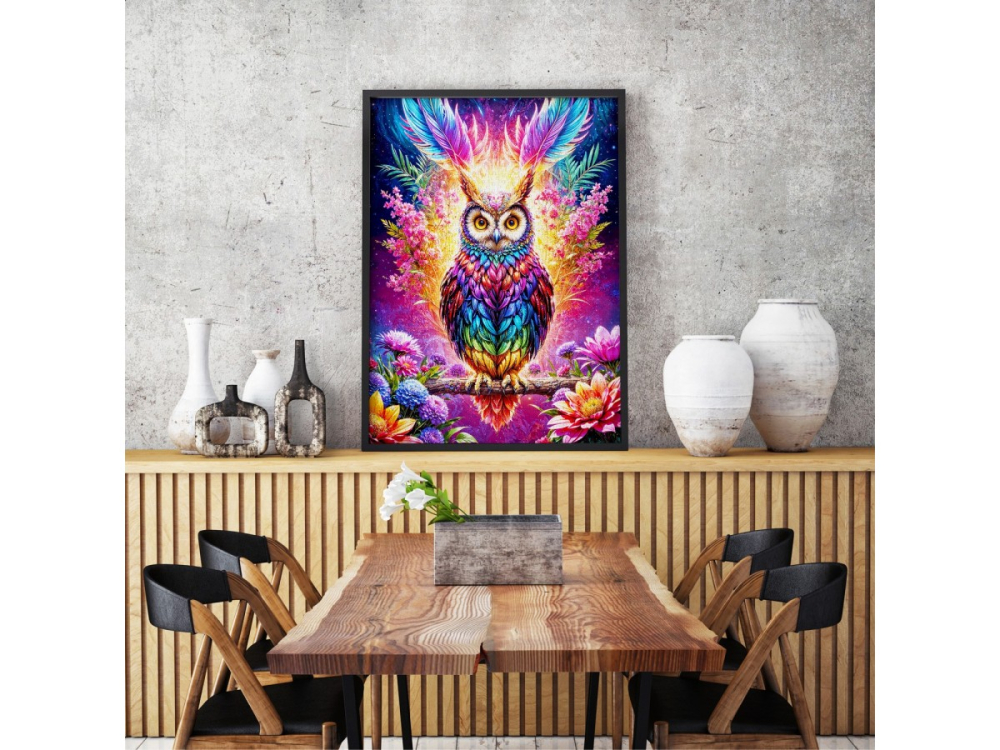 Puzzle 1000 piese Enjoy – Neon Owl [6]