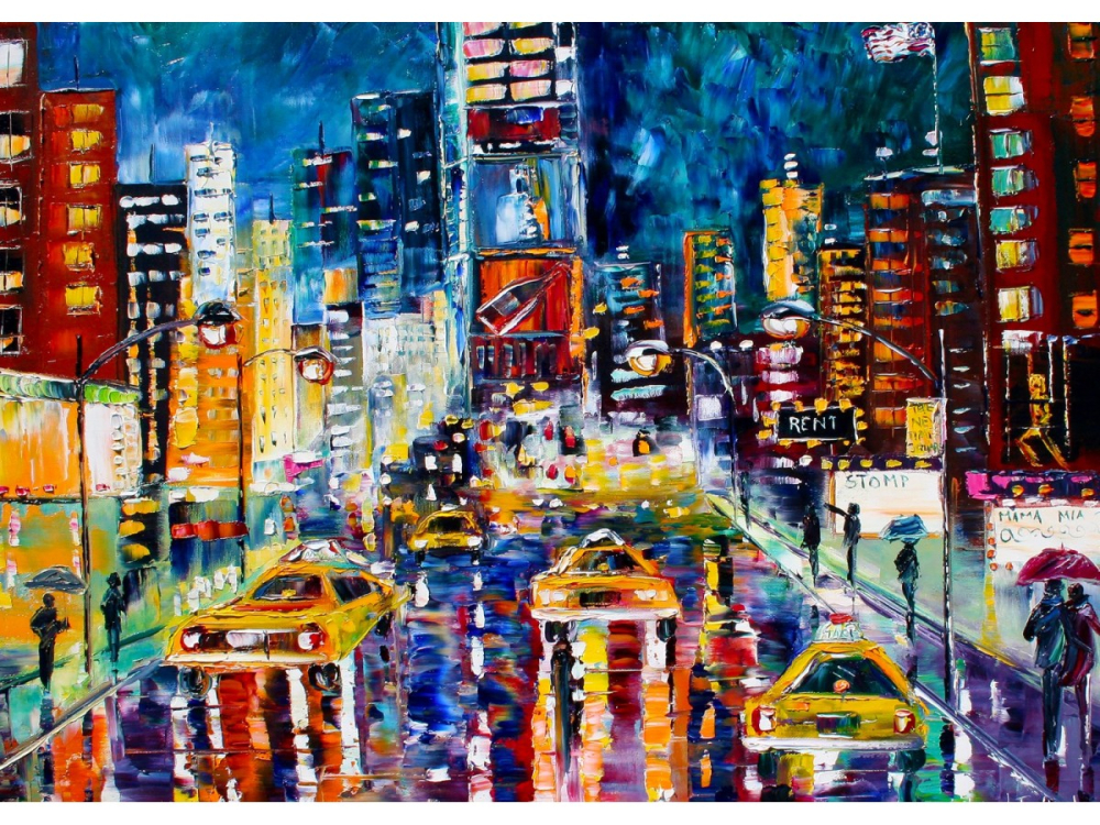 Puzzle 1000 piese Enjoy – New York Lights [2]