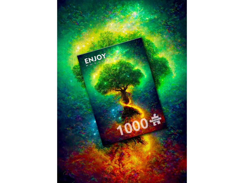 Puzzle 1000 piese Enjoy – Norse Tree of Life [4]