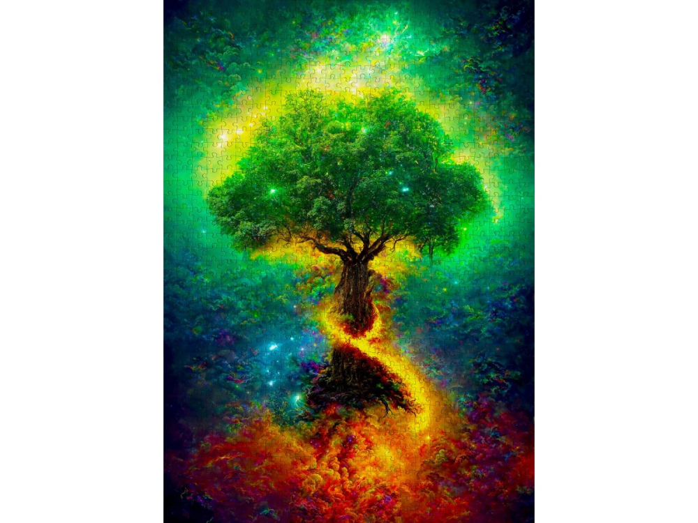 Puzzle 1000 piese Enjoy – Norse Tree of Life [2]