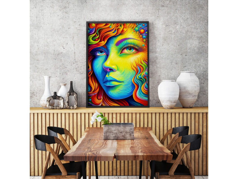 Puzzle 1000 piese Enjoy – Painted Lady [6]