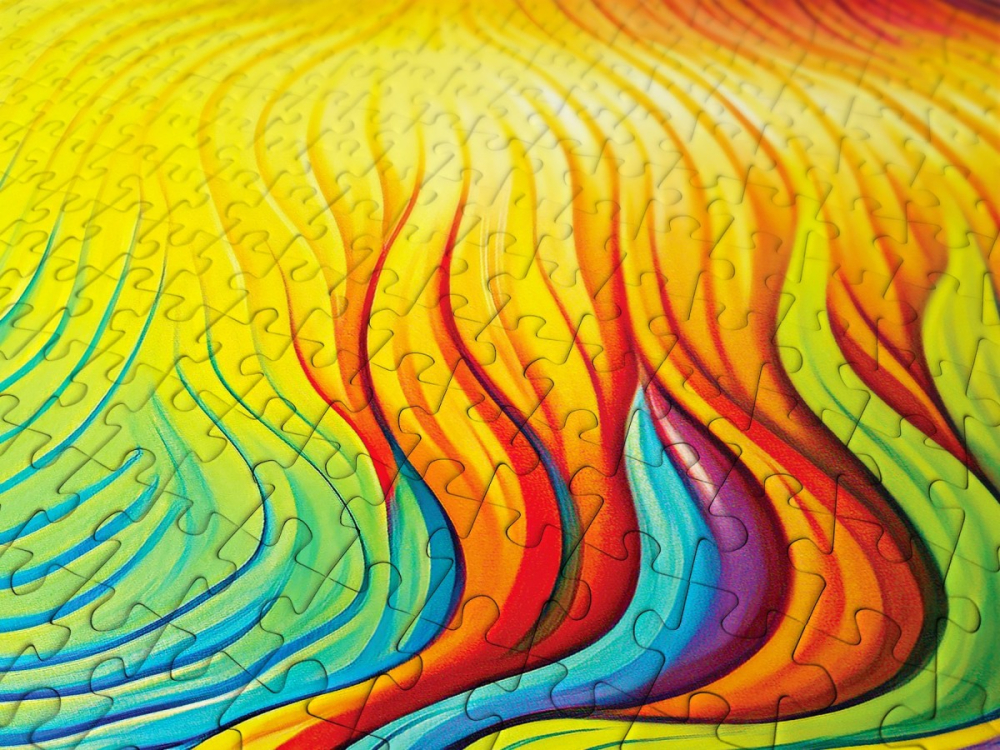 Puzzle 1000 piese Enjoy – Painted Lady [5]