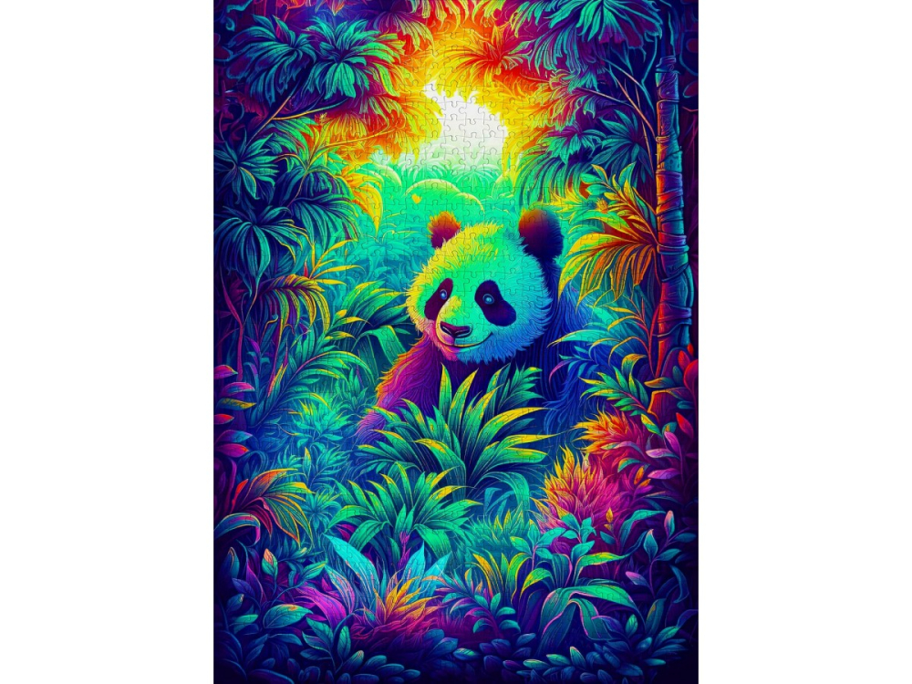 Puzzle 1000 piese Enjoy – Panda Corner [2]