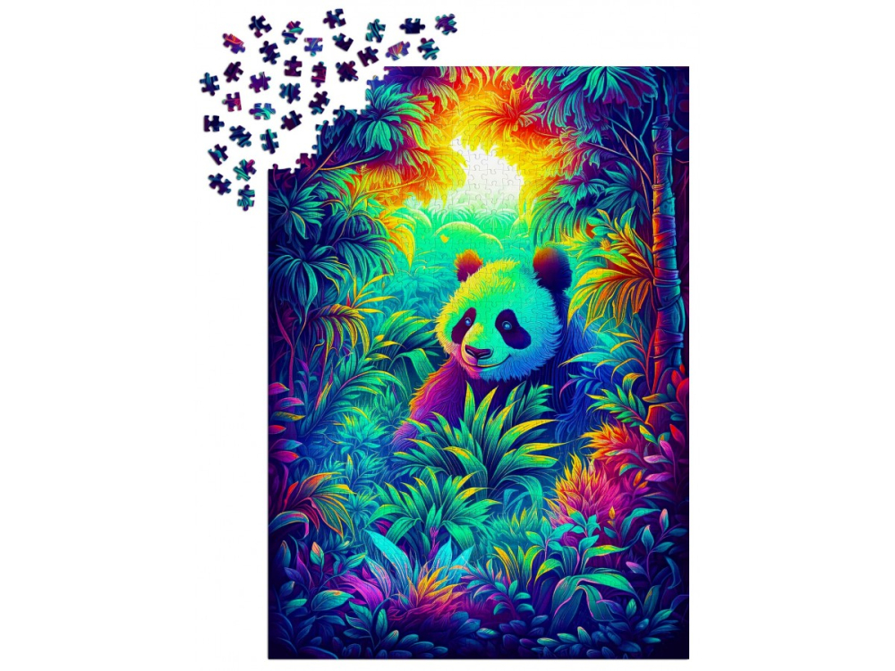 Puzzle 1000 piese Enjoy – Panda Corner [3]