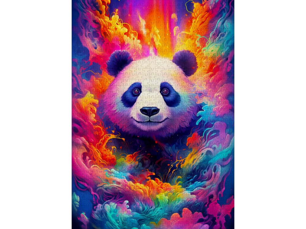 Puzzle 1000 piese Enjoy – Panda Daydream [2]