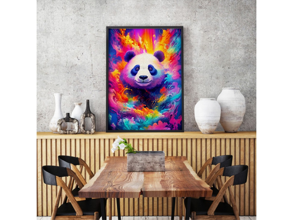 Puzzle 1000 piese Enjoy – Panda Daydream [6]