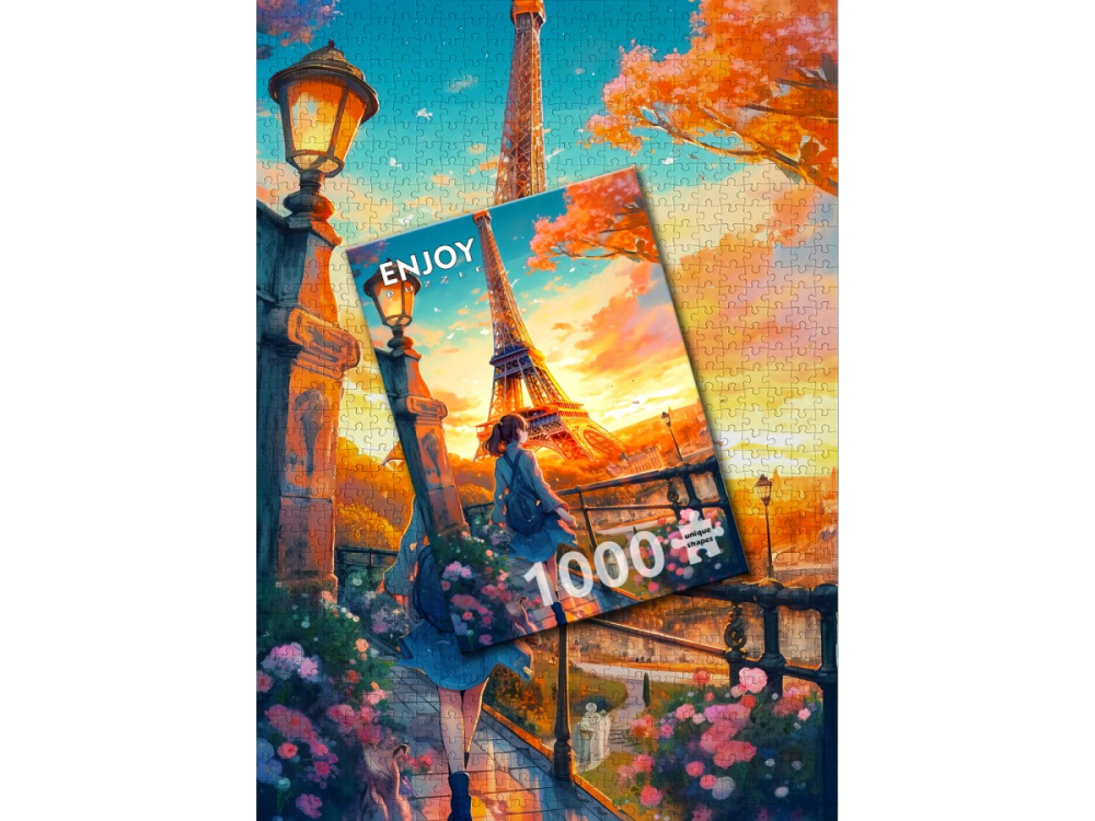Puzzle 1000 piese Enjoy – Parisian Wanderlust [4]