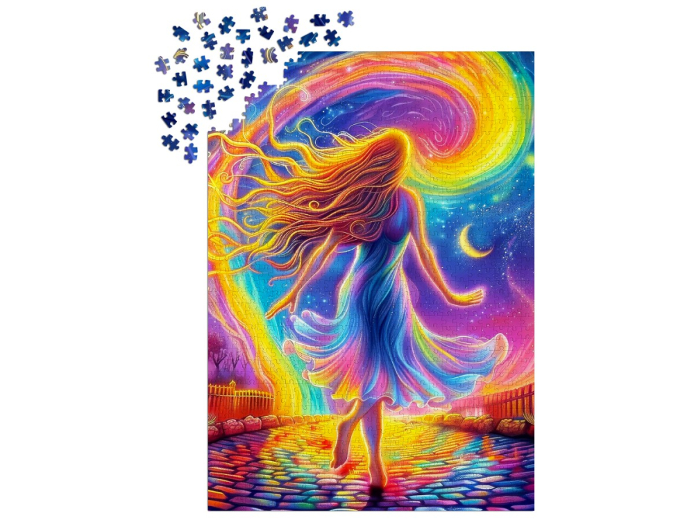 Puzzle 1000 piese Enjoy – Path to My Colors [3]