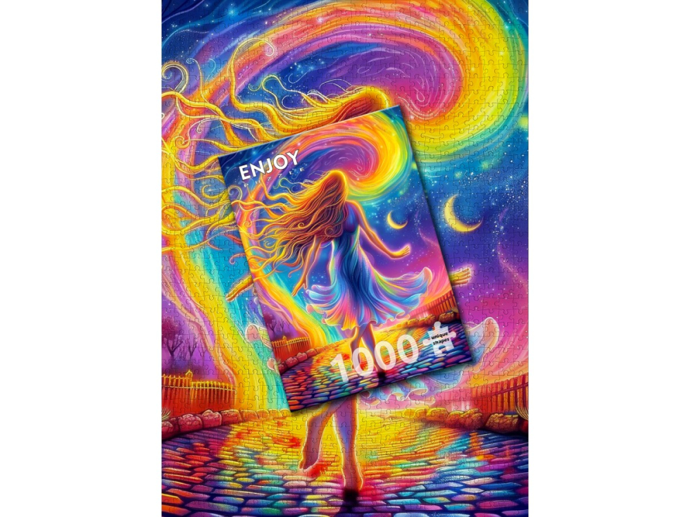 Puzzle 1000 piese Enjoy – Path to My Colors [4]