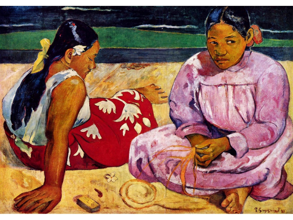 Puzzle 1000 piese Enjoy – Paul Gauguin: Tahitian Women on the Beach [2]