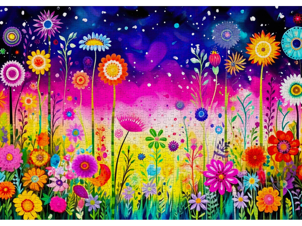 Puzzle 1000 piese Enjoy – Petal Serenade [2]