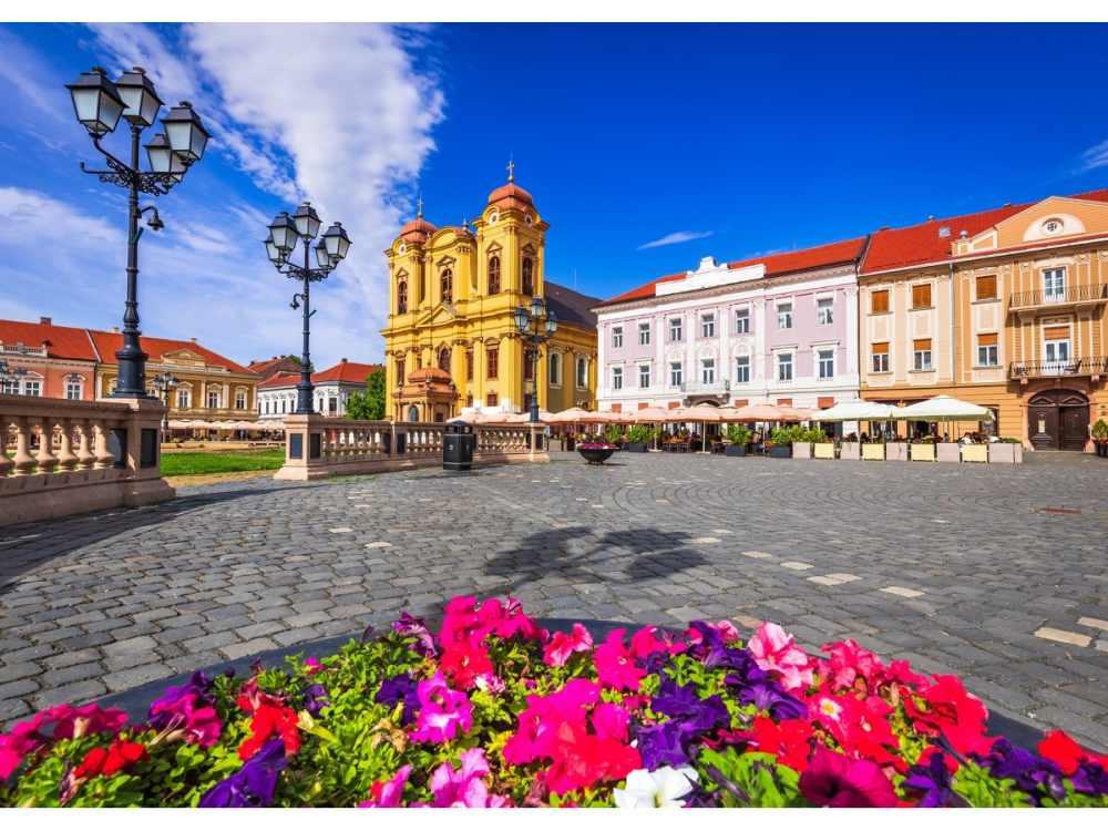 Puzzle 1000 piese Enjoy – Piața Unirii Timișoara [2]