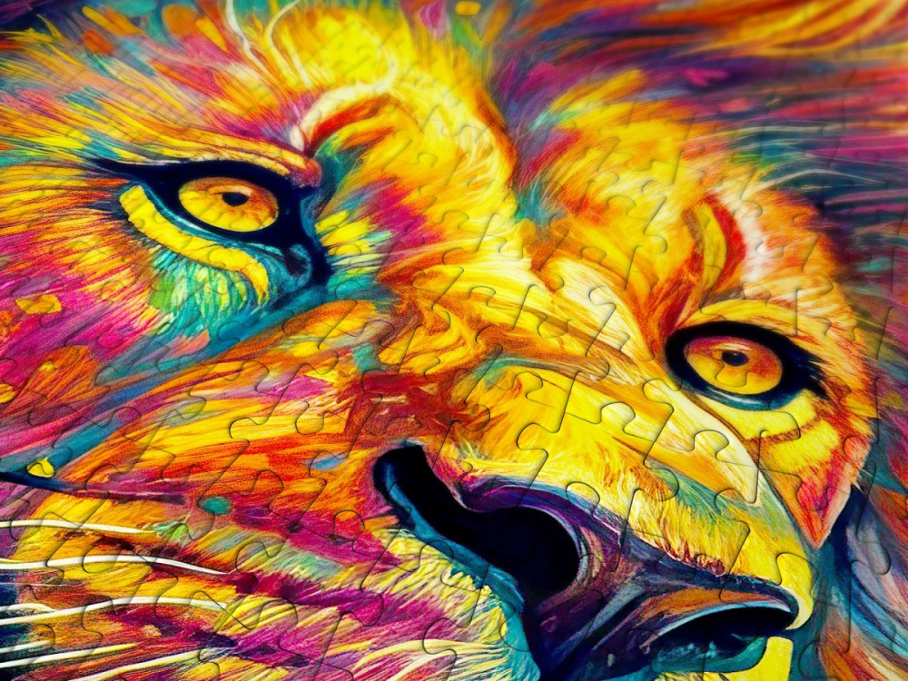 Puzzle 1000 piese Enjoy – Radiant King [5]