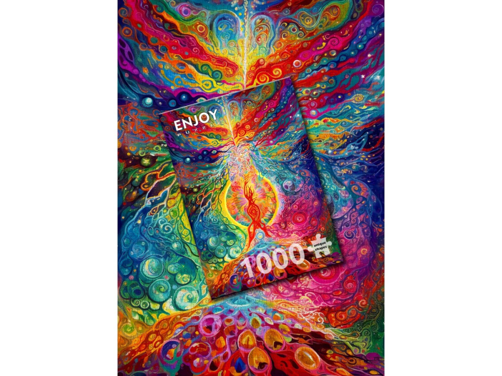 Puzzle 1000 piese Enjoy – Rainbow Epicenter [4]