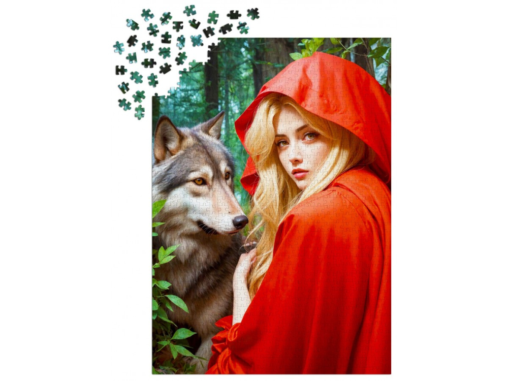 Puzzle 1000 piese Enjoy – Red Riding Hood [3]