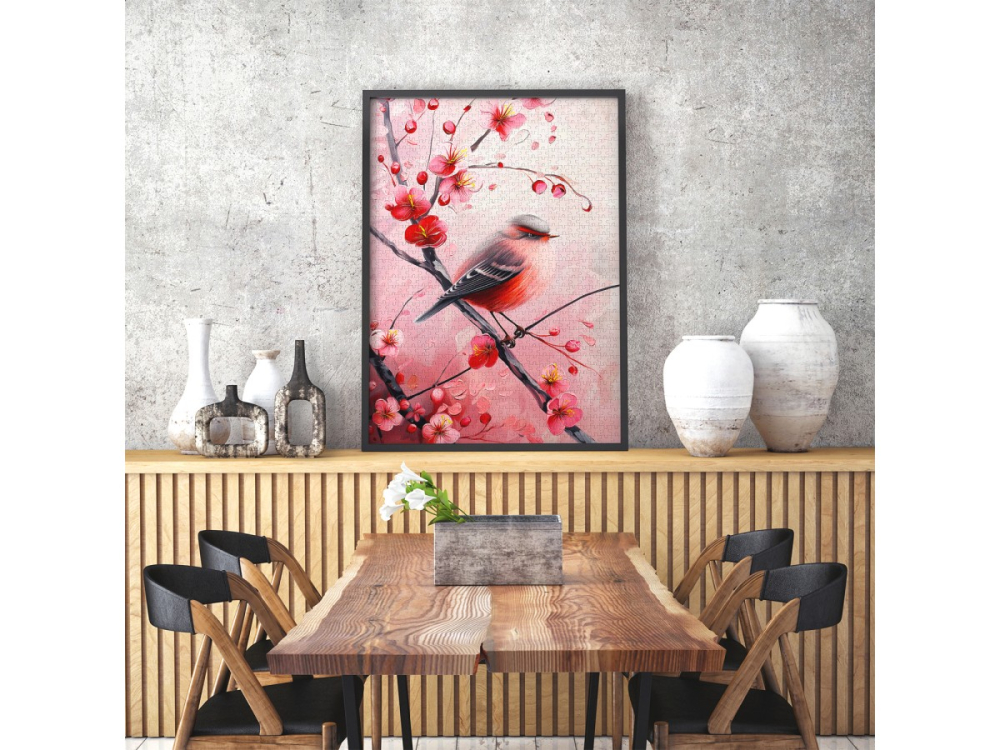 Puzzle 1000 piese Enjoy – Ruby Songbird [6]